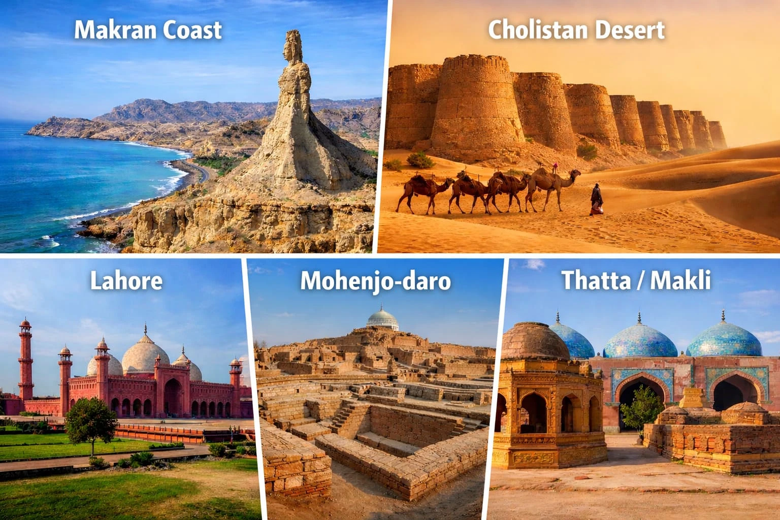 5 Best Places in Pakistan Beyond the North: Coast, Desert, Culture
